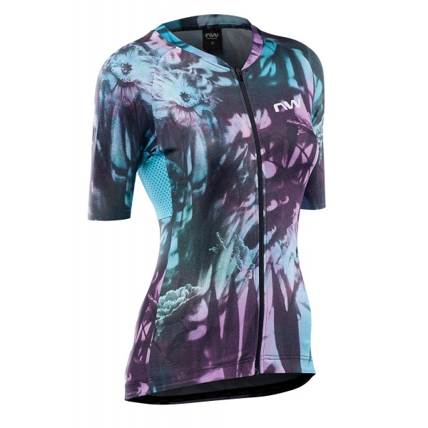 BLADE FLOWER WOMAN JERSEY SHORT SLEEVE